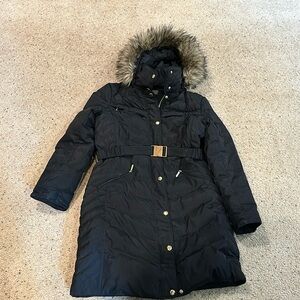 Michael Kors belted down coat